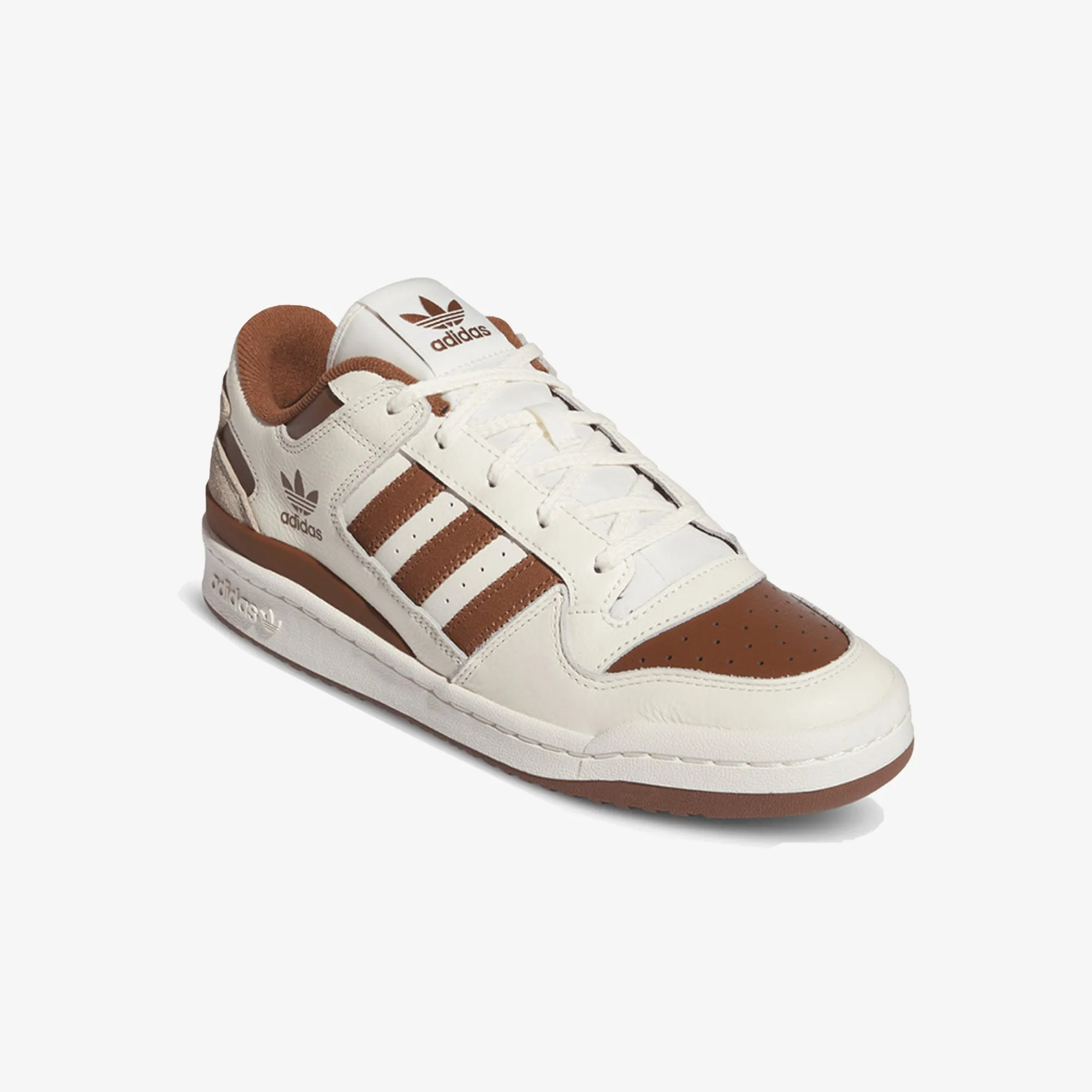 Adidas Originals | FORUM LOW CL  { CREAM WHITE/PRELOVED BROWN/WONDER BEIGE