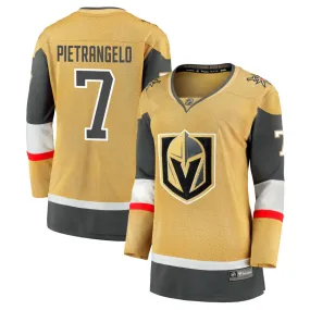 Alex Pietrangelo  Vegas Golden Knights Fanatics Branded Women's Home Breakaway Jersey -