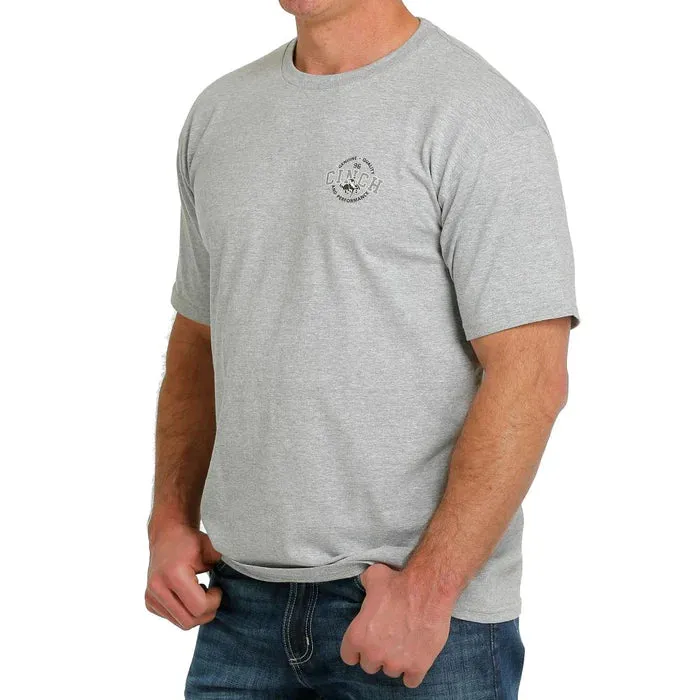 Cinch Mens Tee - Heather Grey