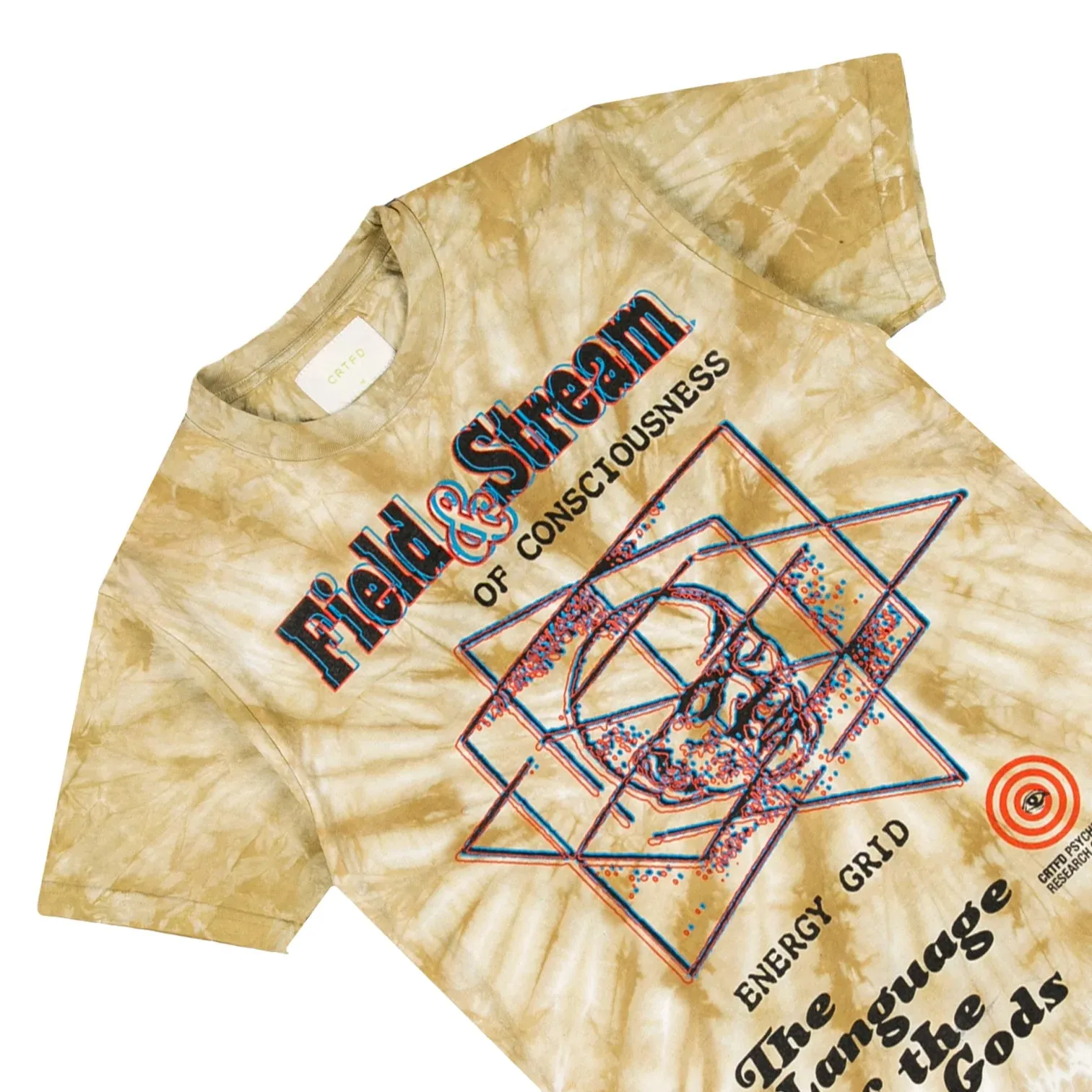 CRFTD Field and Stream Tie Dye SS Tee