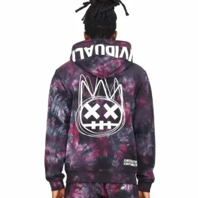 Cult Novelty Tie Dye Zip Hoodie