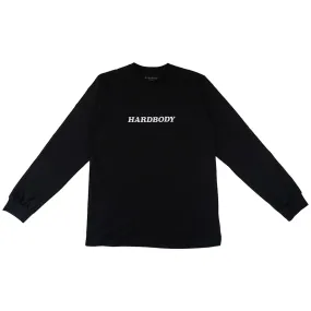 Hardbody L/S Logo Tee Black