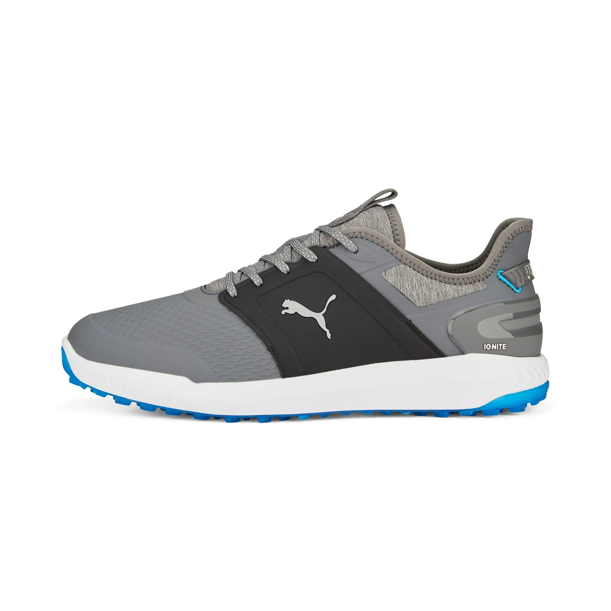 IGNITE ELEVATE Wide Spikeless Golf Shoes | Quiet Shade / Puma Silver