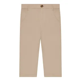 Infant Boy Khaki Twill Pants