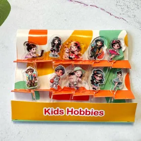 Kids Hobbies Acrylic Food Picks