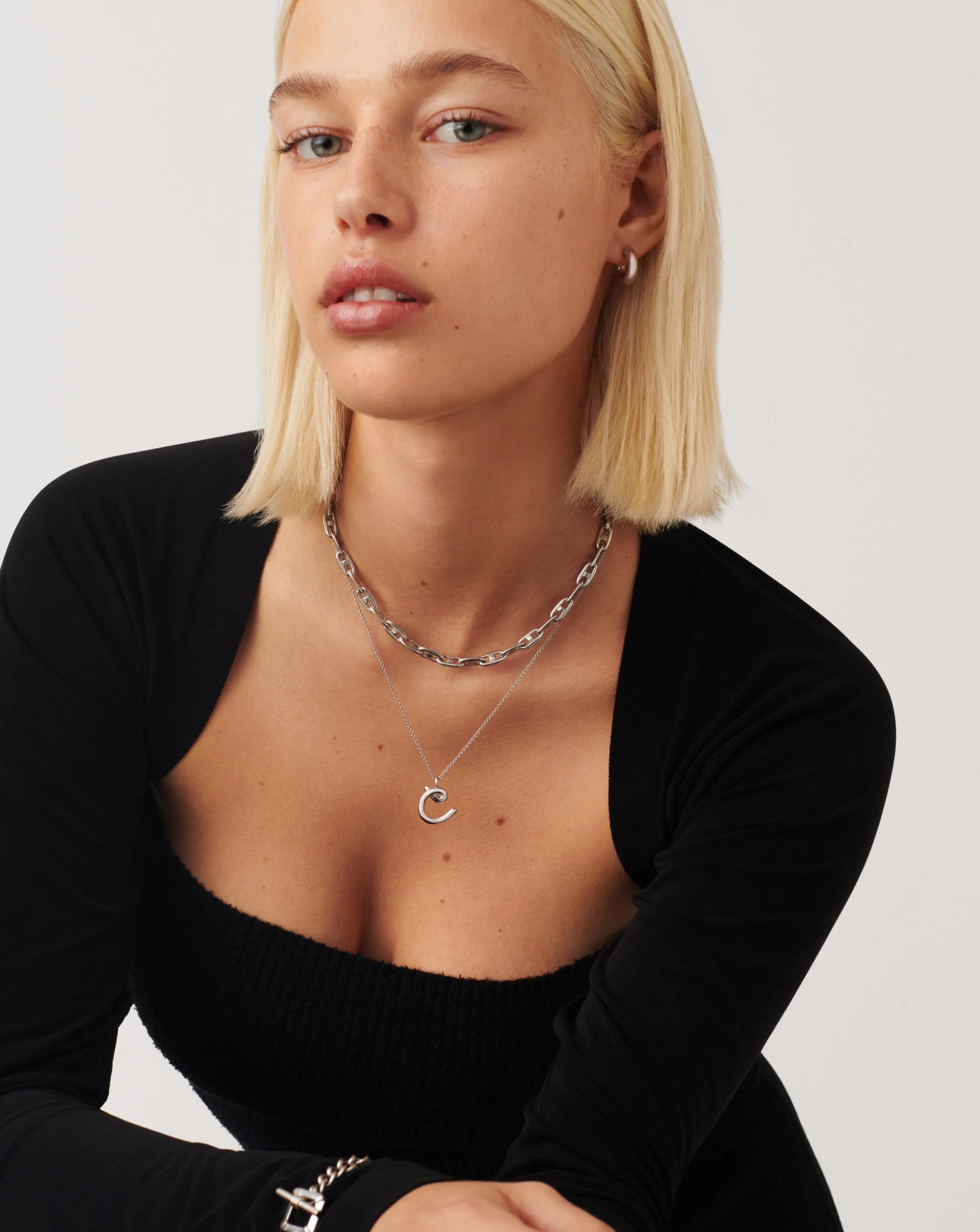 Mariner Chain Choker | Silver Plated