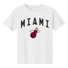 Miami HEAT Youth White Tee