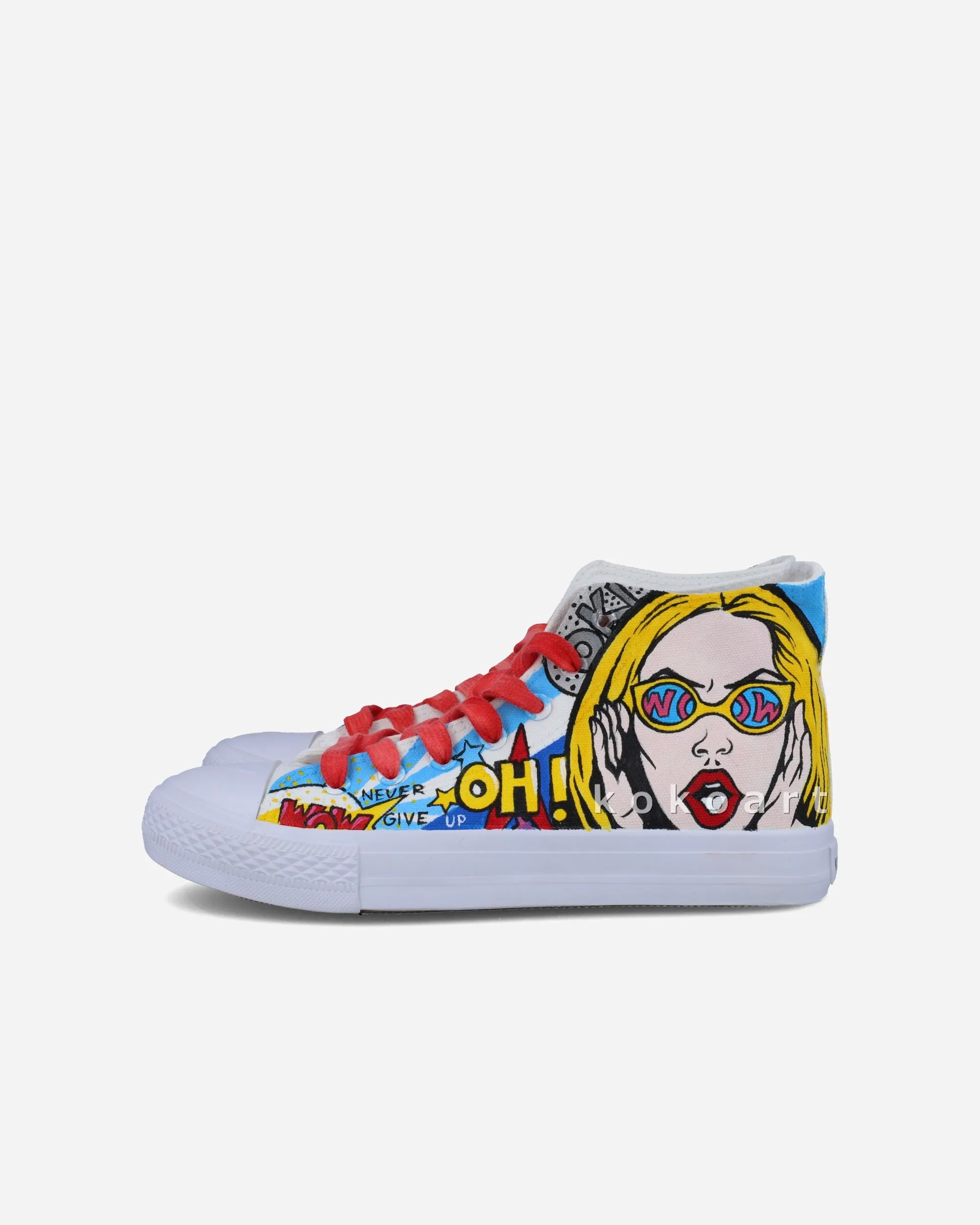 Pop Art Hand Painted Shoes