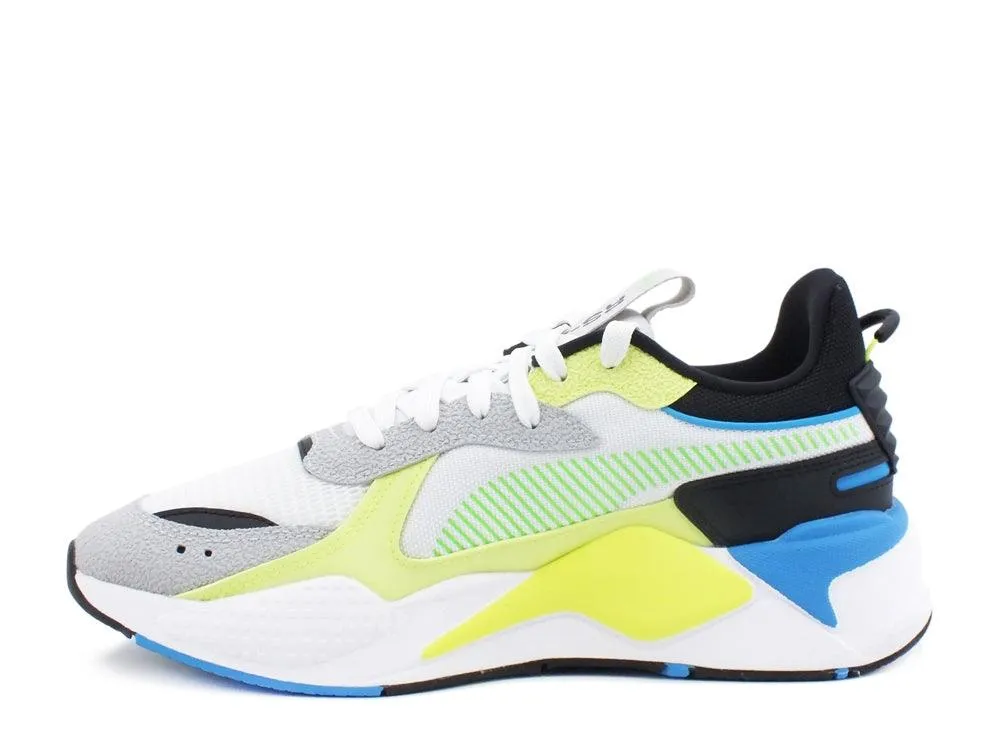 PUMA RS-X Hard Drive Sneakers White Frizzy Yellow Gray Violet 369818 11