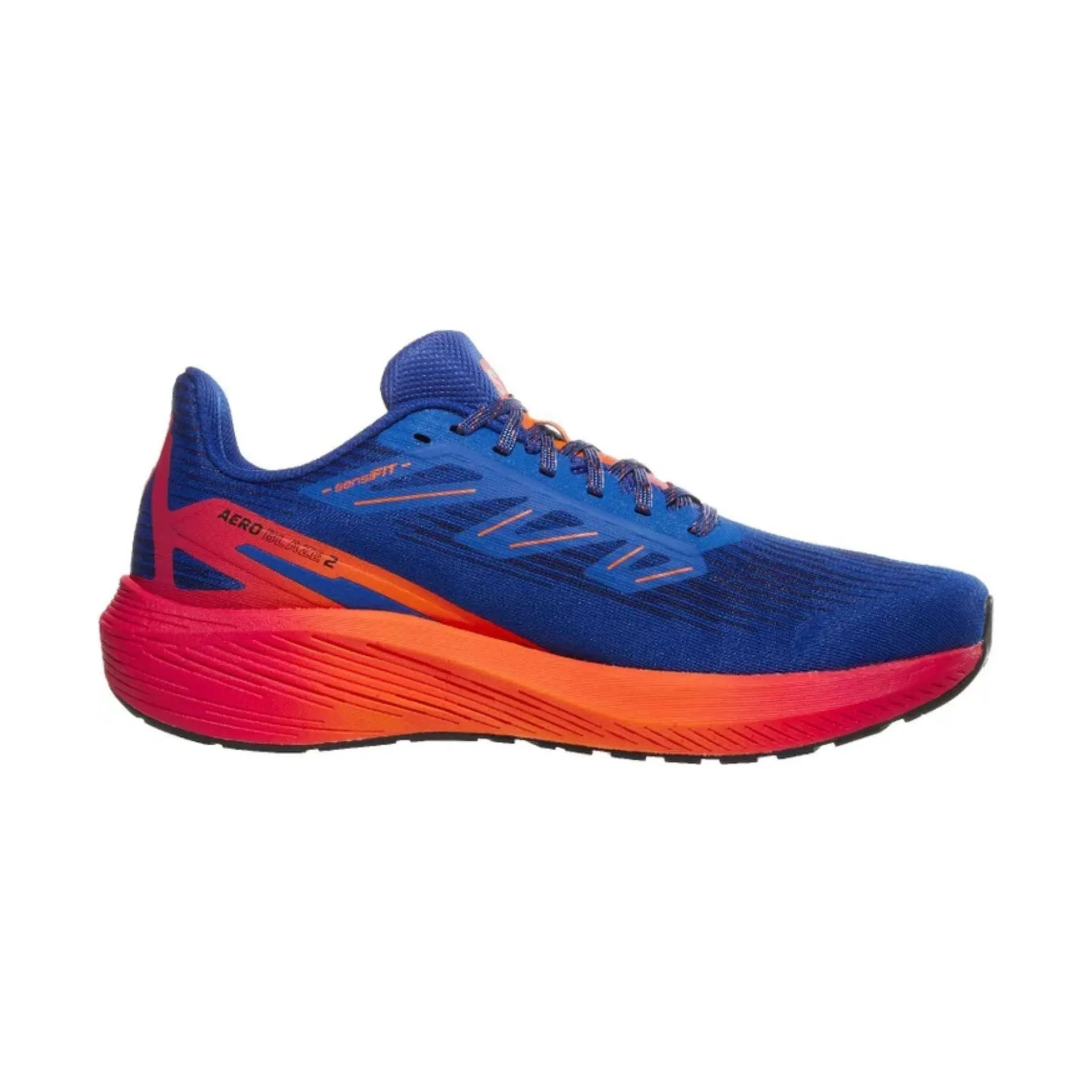 Salomon Men's Aero Blaze 2 Running Shoes - Dragon Fire/Vivacious/Surf The Web