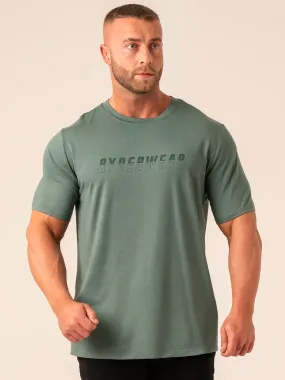 Soft Tech T-Shirt - Fern Green Marl