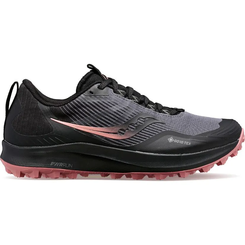 Women's Saucony PEREGRINE 12 GTX CHARCOAL | SHELL